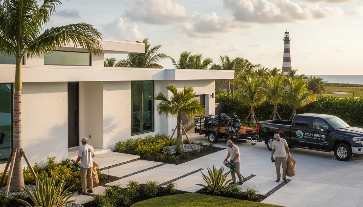 Landscaping services in Boca Raton, FL for residential and commercial properties