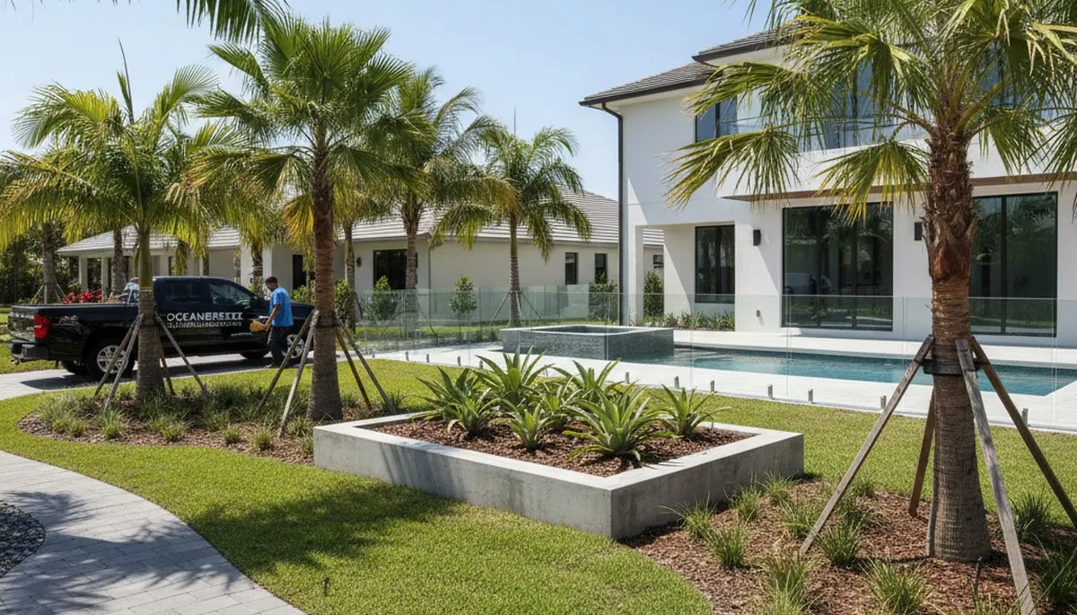 Boca Raton, FL landscaping services for residential and commercial property maintenance